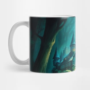 Haunted Castle in the Forbidden Woods Mug